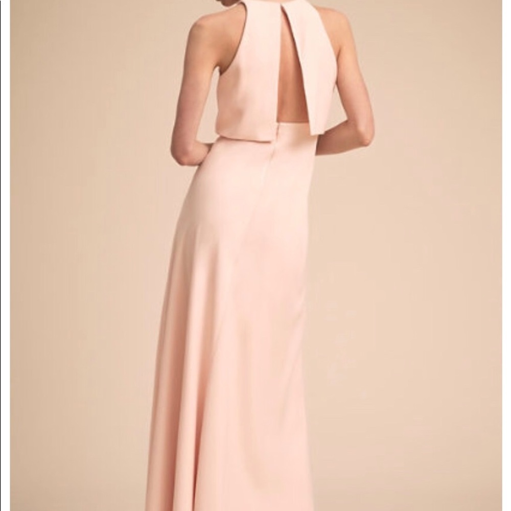BHLDN Jill Stuart Iva Crepe Maxi Gown Size 2